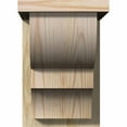 thumbnail image 2 of 8"W x 12"D x 12"H Ridgewood Rough Sawn Corbel w/Backplate, Douglas Fir, 2 of 9