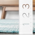 thumbnail image 6 of Well Woven 5' x 7' Blue Chevron Outdoor Rug, 6 of 7