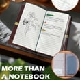 thumbnail image 2 of Premium Softcover 3-in-1 Journal Writing Notebook for Men Women – Lined/Dot/Grid Pages, 192 Pages Hand-Bound Notebook for Office, School & Daily Use, 2 of 7
