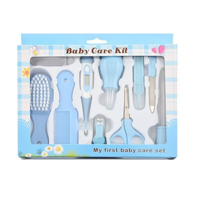 10pcs Set Nail Cutter Nail Cutter Set Maternal and Child Care Hair Healthcare Nose Cleaner Baby Care Set