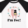 thumbnail image 4 of Inktastic 2nd Birthday Llama for Girl Girls Toddler T-Shirt, 4 of 5