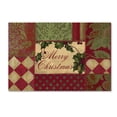 thumbnail image 2 of Trademark Fine Art "Merry Christmas Patchwork I" Canvas Art by Color Bakery, 2 of 4