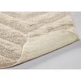 thumbnail image 3 of Better Trends 21" x 34" Bathroom Rugs 100% Cotton Soft Water Absorbent Non Slip Bath Mat Machine Washable Rug (Sand) Hugo Collection, 3 of 4