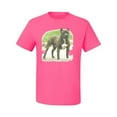 thumbnail image 2 of Wild Bobby, Pitbull Dog Animal Pet Lover, Dog Lover, Men's Graphic Tees, Neon Pink, X-Large, 2 of 3