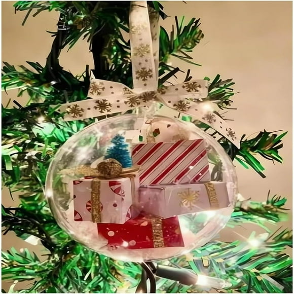 2023 New Funny Ornament - Mini Packages Ornament  Christmas Mini Express Box Ornament Tree Decorations  Christmas Balls Home Office  Halloween Decorations