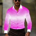 thumbnail image 1 of Camisa informal para exteriores con gafas de sol modernas y modernas, elementos novedosos a cuadros, suave, cómoda y de alta calidad, nueva camisa para hombre, 1 of 6