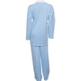 thumbnail image 4 of Screen-Printed Fleece Pant Set with Collar-Plus Size 6X, 4 of 7