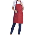 thumbnail image 1 of Tablier de Cuisine Uni Unisexe Anti-Huile avec Poches Lavable, 1 of 7