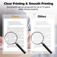 thumbnail image 2 of 200 Sheets Thermal Printer Paper 8.5'' x 11'' US Letter Size, Folding Thermal Paper Compatible with Portable Thermal Printer, Quick-Dry Advanced Printing Paper for Homework Picture Documents, 2 of 9