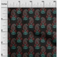 thumbnail image 1 of oneOone Polyester Lycra Black Fabric Paisley Block Fabric For Sewing Printed Craft Fabric By The Yard 56 Inch Wide, 1 of 4