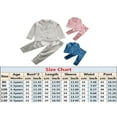 thumbnail image 2 of Pyjamas en Satin de Soie pour Filles Pyjamas Enfants Manches Longues Ensemble de Pjs Vêtements de Nuit, 2 of 5
