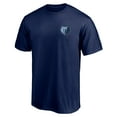 thumbnail image 2 of Men's Navy Memphis Grizzlies Number One Dad T-Shirt, 2 of 3