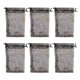 thumbnail image 1 of 2025 100pcs Halloween Organza Gift Bags Party Favor Gift Bags Candy Pouches, 1 of 5
