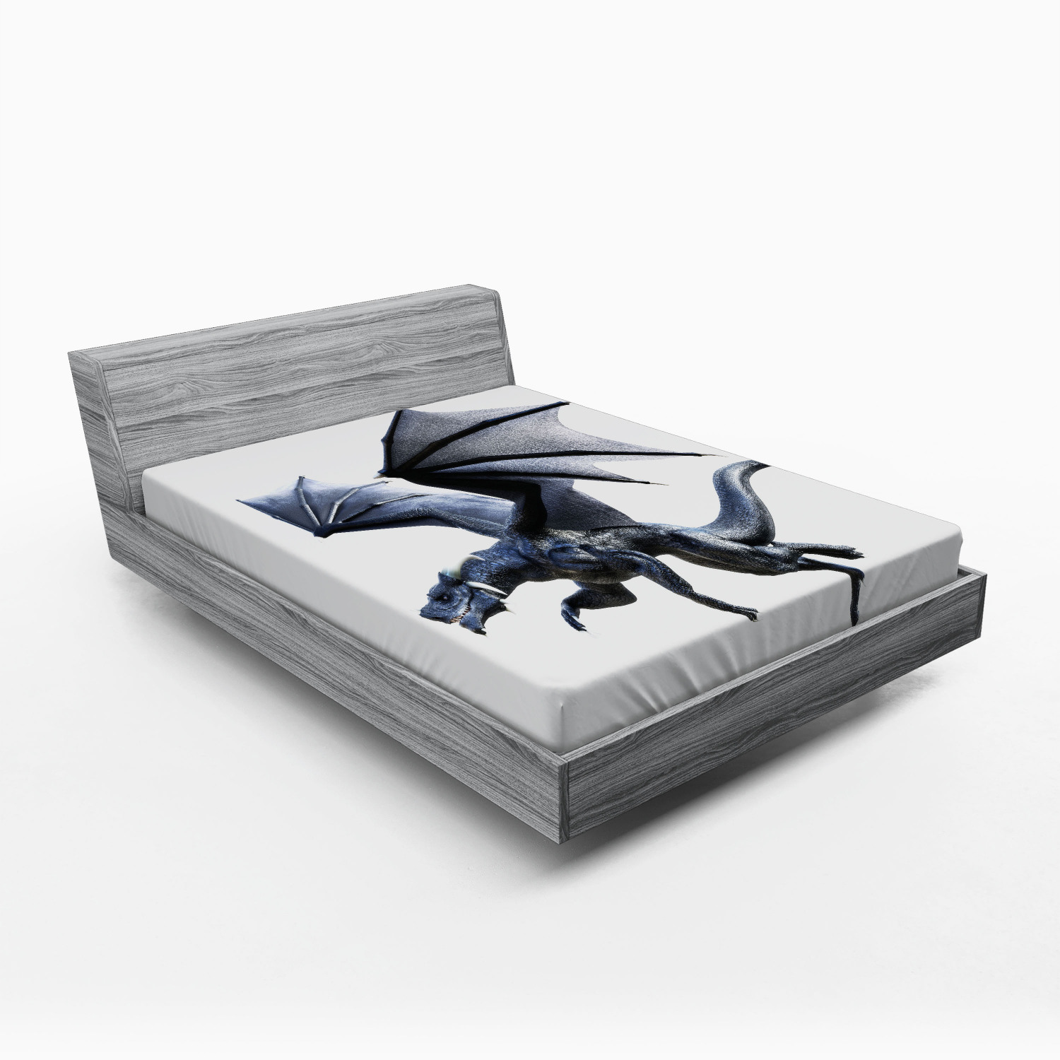 Dragon Fitted Sheet, Creature Flying Digital Effects Featured Wings