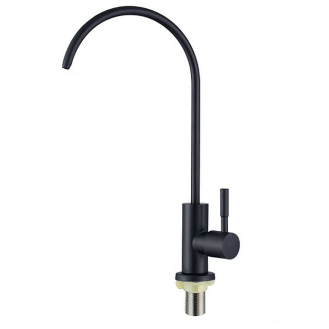 Robinet en Acier Inoxydable Purificateur d'Eau Potable Direct pour Évier de Cuisine 4 Points