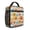Basketball and Hoop, variant on Basketball and Jersey Gray Pattern Insulated Lunch Bag Teens,Lunch Box for Men Women for Work,Picnic or Travel,10.2x9.5x4.3 Inches,8 Can Capacity