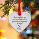 thumbnail image 1 of Adorno navideño: "Los buenos vecinos son difíciles de encontrar, difíciles de separar e imposibles de olvidar". Regalo para el corazón de tu vecino., 1 of 6