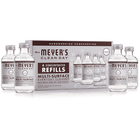 Mrs. Meyer's Multi-Surface Everyday Cleaner Concentrated Refills. 4 Refills