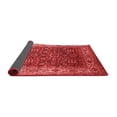 thumbnail image 2 of Ahgly Company Indoor Round Oriental Red Traditional Area Rugs, 5' Round, 2 of 4