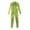 Green, variant on Kids Shiny Metallic Mock Neck Unitard, Full Body Long Sleeve Jumpsuit Costume, Metallic Mock Neck Unitard, Full Body Jumpsuit Costume & Halloween Dress Up Bodysuit