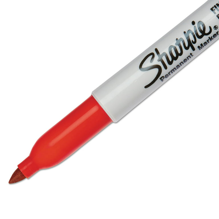 Sharpie Permanent Markers, Fine Point, Red Ink, Pack of 3 (30102) - Yahoo  Shopping
