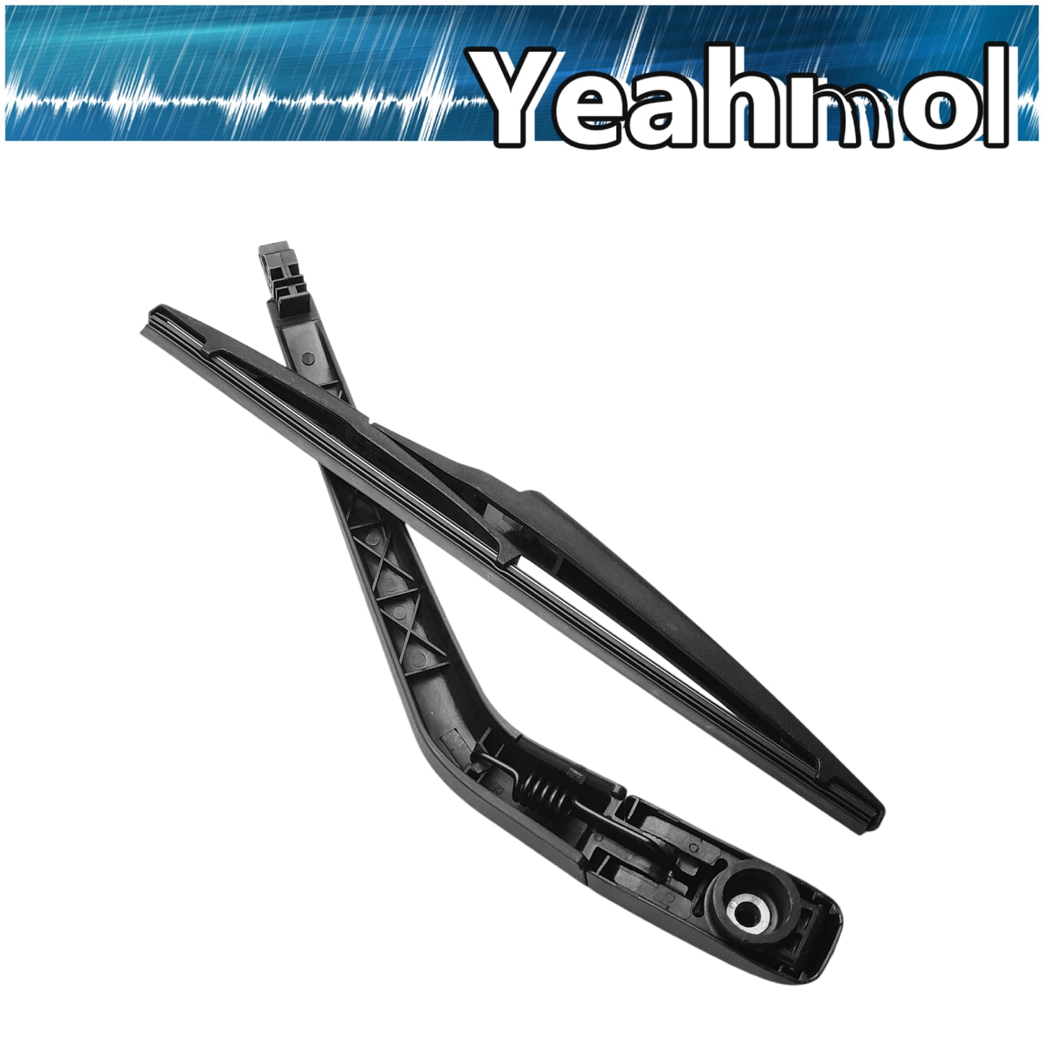 Yeahmol Fit For Dodge Journey 2020-2009, 24"+19"+12"+13" replacement for Windshield Wiper Blades and Rear Wiper with Arm Y26J214S
