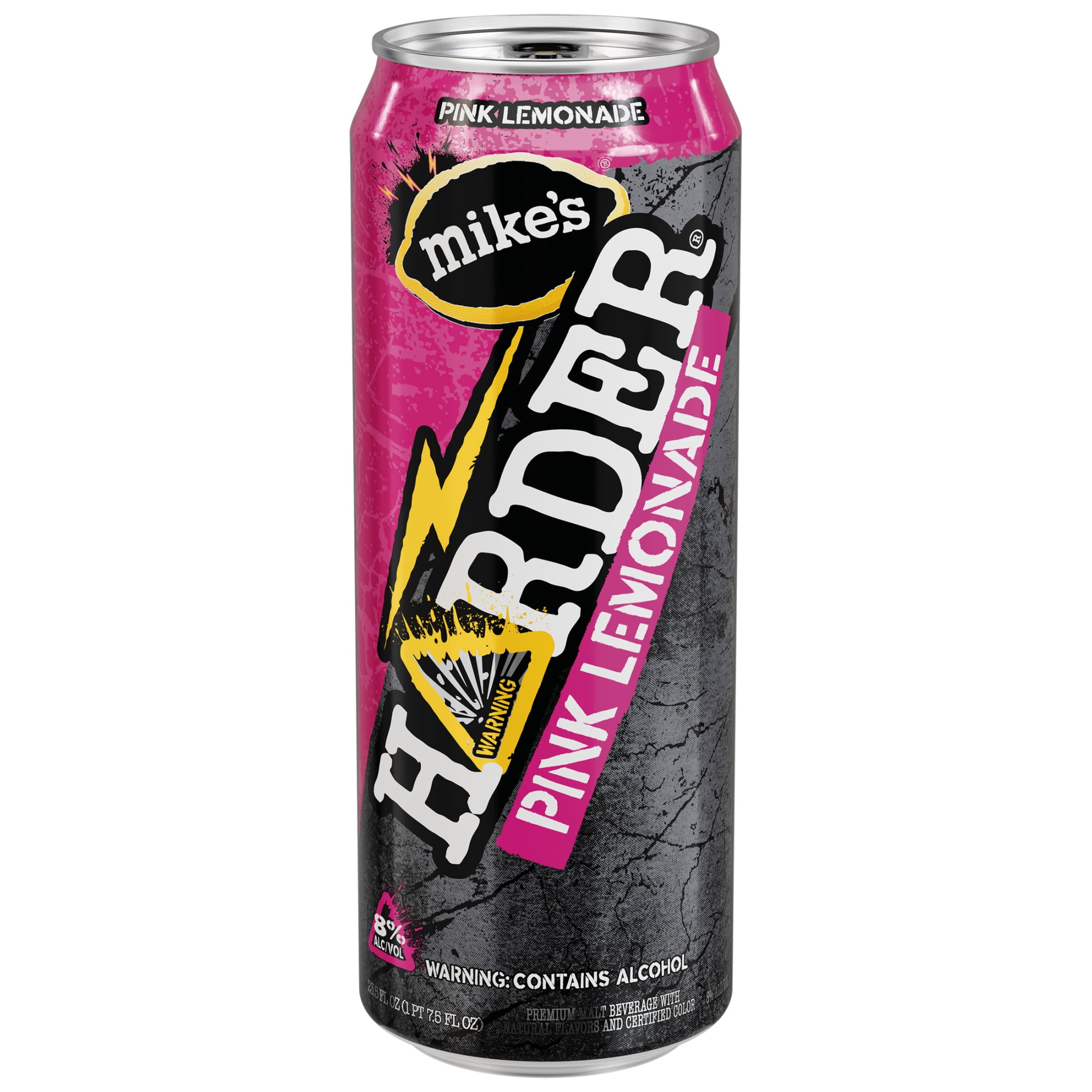(2 pack) Mike's Harder Pink Lemonade, 23.5 fl oz Can, 8% ABV