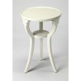 thumbnail image 2 of Butler Specialty Company Table d'Appoint Ronde en Bois Dalton 15.75"W - Blanc, 2 of 4