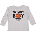 thumbnail image 3 of Inktastic Birthday Boy Basketball Boys Long Sleeve Toddler T-Shirt, 3 of 5