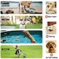 thumbnail image 5 of Durable Dog Toys Soccer Ball with Nylon Straps Hand Pump for Puppies Medium Large Dogs, 5 of 6