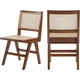 thumbnail image 1 of Meridian Furniture Preston Walnut Dining Side Chair (Set of 2), 1 of 8