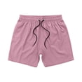 thumbnail image 5 of Ceisia Summer Men's 4-Way Stretch Quick Dry Beach Shorts with Zipper Pockets and Mesh Lining Pink M Gifts, 5 of 9
