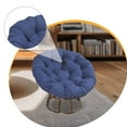 thumbnail image 6 of figatia Round Chair Cushion Hanging Chair Cushion Multipurpose Lightweight Floor Pillow Patio Seat Pad for Indoor Outdoor Living Room Navy, 6 of 8