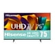thumbnail image 1 of TV Hisense 75 pulgadas 4K Ultra HD Smart TV LED 75A6NV, 1 of 4