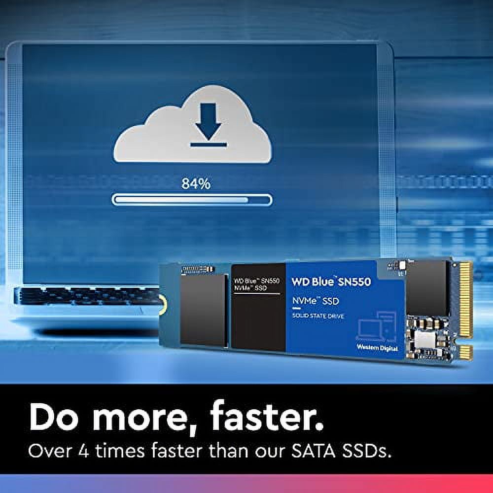 Western Digital 1TB WD Blue SN550 NVMe Internal SSD - Gen3 Western Digital 1TB WD Blue SN550 NVMe Internal SSD - Gen3