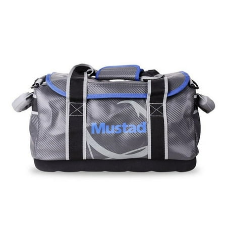 UPC: 0023534069114 | Mustad Boat Bag 18 Dark Grey/Blue 500D Tarpaulin PVC Reflective Logo