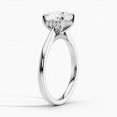 thumbnail image 2 of Spot Jewel 14K White Gold Over Ring - 1.9 Ct Cushion Cut Diamond Ring - Engagement Wedding Promise Ring for Her - Latest Engagement Diamond Ring for Women's - Forever Diamond Ring for Women's, 2 of 7