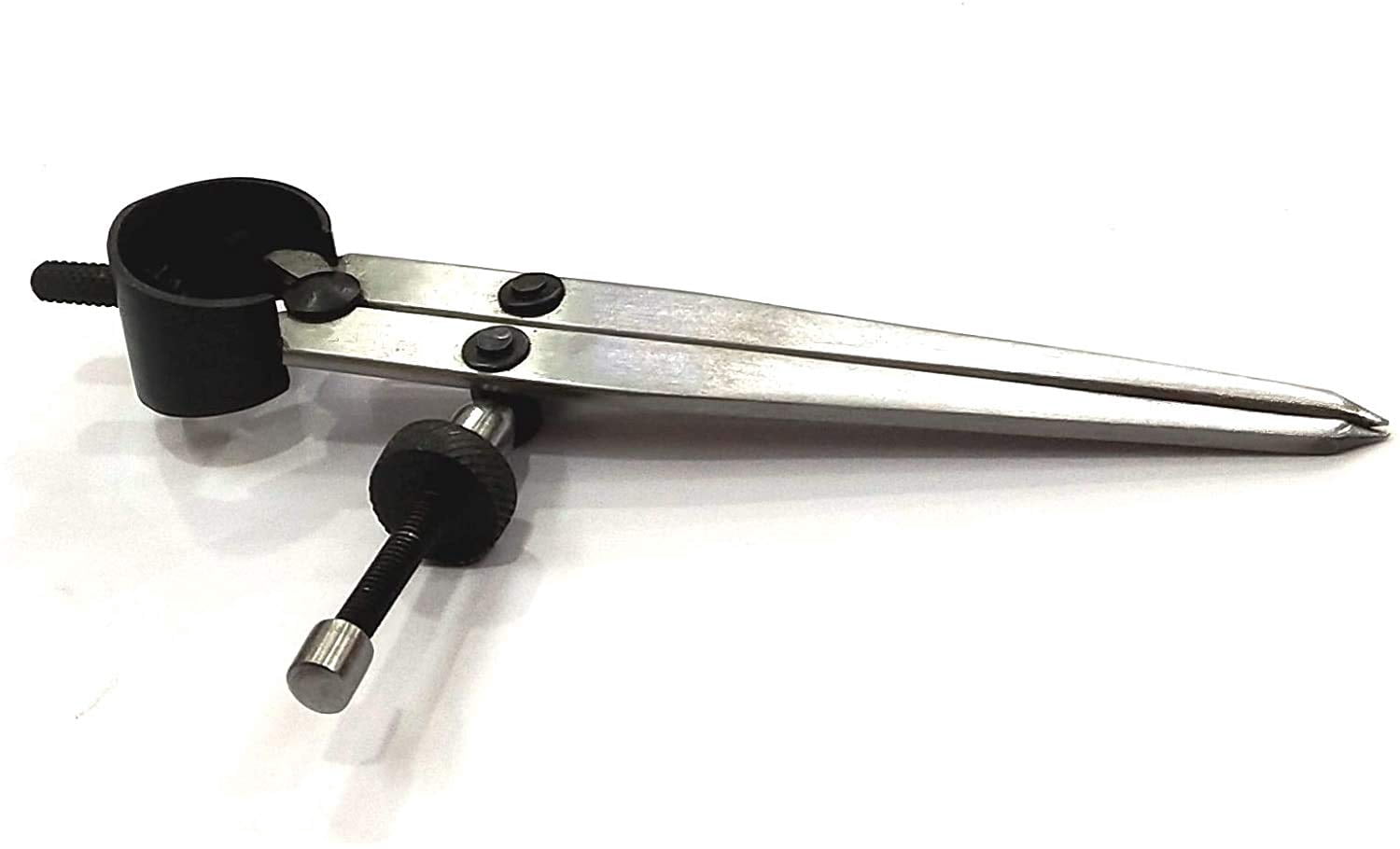 Buyohlic Spring Inside Outside Divider Caliper Set Inside, Outside & Divider 4" inch (100 mm) Measuring Tool