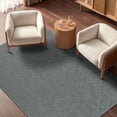 thumbnail image 6 of MeyJey 6'x9' Shag Area Rug for Living Room Modern Geometric High-Low Cut Machine Washable Rugs for Bedroom Dinning Room Office Decor Non-Slip Soft Carpet, Gray, 6 of 14