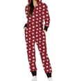 thumbnail image 1 of Vêtements de Nuit Imprimés à Manches Longues pour Femmes, 1 of 5