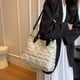 thumbnail image 2 of Bolso de mano acolchado para mujer, bolso de mano tipo shopper, bolso tipo hobo suave e impermeable, bolsos de hombro ligeros para el trabajo, el entrenamiento, 2 of 6