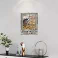thumbnail image 3 of Horse Wall Art Farmhouse Horse Pictures Wall Decor Window Sunflower God Say You Are Canvas Prints Painting Farm Country Framed Artwork Gift for Living Room Bedroom Bathroom 12"x16", 3 of 6