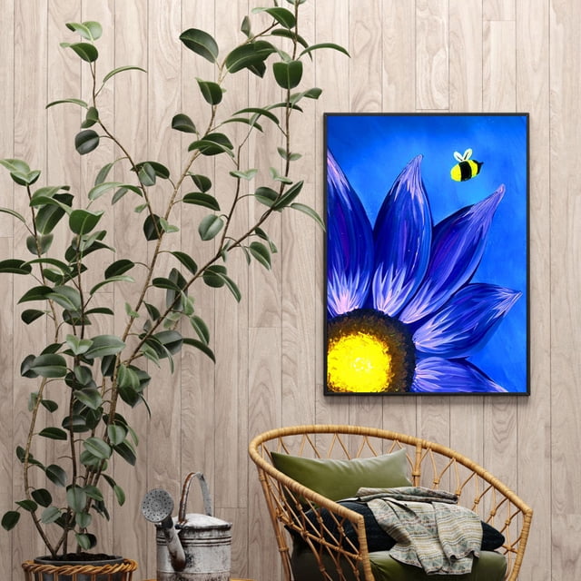 Cuadros Decorativos Flor pintura al óleo por números Kits DIY lienzo pared arte imagen hogar regalo sin marco Ndcxsfigh Nuevos Originales