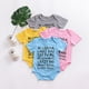 thumbnail image 1 of Pure cotton Newborn Baby Boy Girl Clothes Kids Bodysuit Funny Cute Kawaii Outfits Clothes Baby Short-sleeved Jumpsuit RomperPink12-18M(100cm) He Qiyong unisex, 1 of 1
