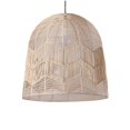 thumbnail image 4 of Lámpara colgante de pantalla tejida a mano de ratán hecha a mano para comedor de cocina EstiloA 45CM Yuyangstore Colgante de luz, 4 of 7