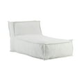 thumbnail image 2 of Christopher Knight Home 61" Outdoor Bean Bag Lounge Chair, Weather-Resistant Fabric, Light Gray, 2 of 10