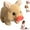 Brown, variant on Electric Pig Plush Realistic Toy, Interactive Walking Pig with Wagging Tail and Oinking Sounds, Electronic Plush Piggy Toy for Kids and Collectors