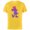 Yellow, variant on Disney Minnie Mouse Pride Classic Pose Purple Icon Fill - Short Sleeve Cotton T-Shirt for Adults - Customized-Black