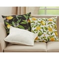 thumbnail image 5 of Saro Lifestyle Lemons Design Outdoor Poly Filled Throw Pillow, 5 of 5