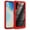 Red, variant on ELEHOLD Rugged Clear Case for Samsung Galaxy A14 5G 2023 Hybrid Hard PC Crystal Clear Back+Soft TPU Shockproof Design Slim Lightweight Support Wireless Charging - Blue